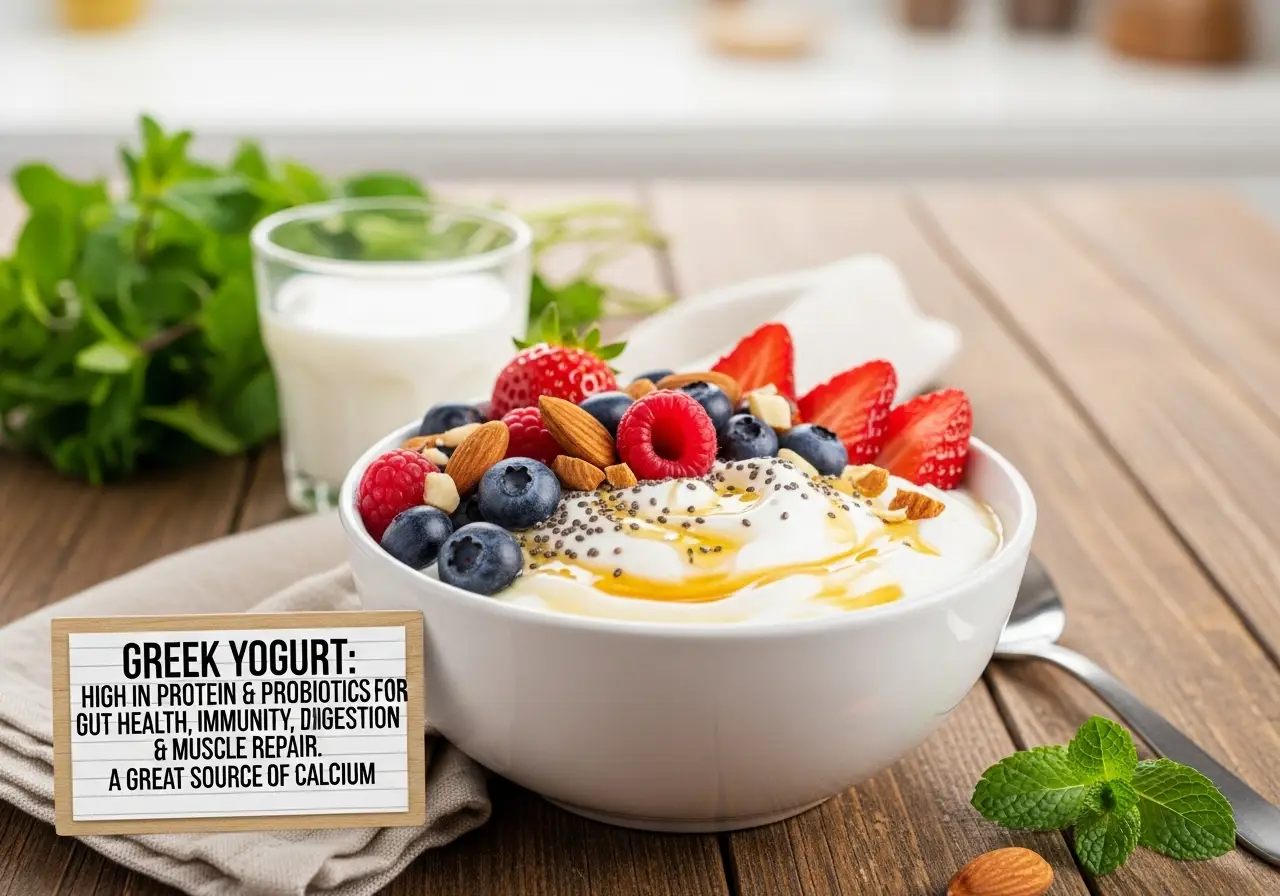 Greek Yogurt – Probiotics for Gut Health Greek Yogurt – Probiotics for Gut Health